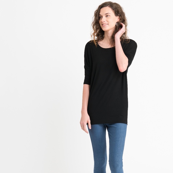 Black Dolman Tunic - Picture 2 of 4